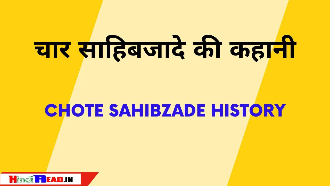 Chote Sahibzade History In Hindi